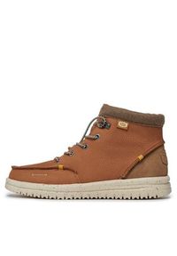 Hey dude - Hey Dude Trzewiki Bradley Boot Leather 40189-21N Brązowy. Kolor: brązowy. Materiał: skóra, nubuk