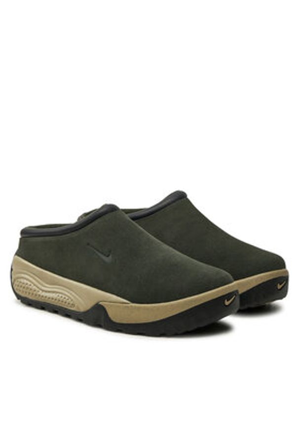 Nike Klapki Acg Rufus FV2923 300 Zielony. Kolor: zielony. Materiał: zamsz, skóra