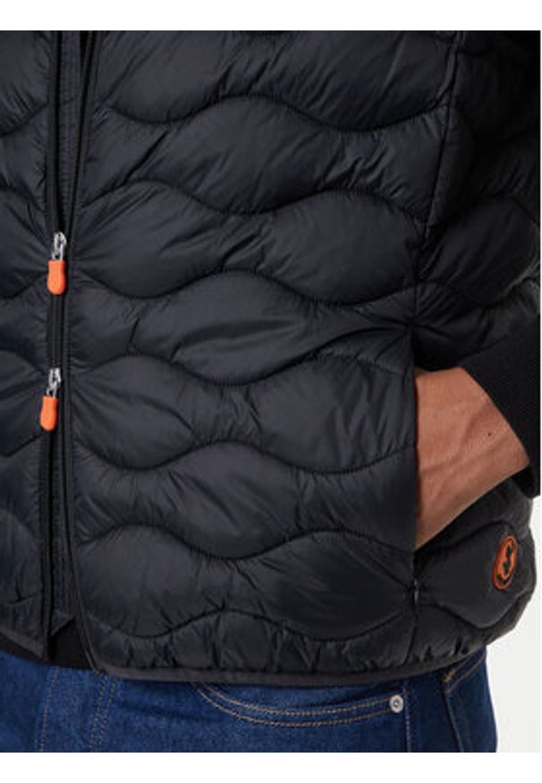 Save The Duck Kamizelka D82187M GIGA21 Czarny Regular Fit. Kolor: czarny. Materiał: syntetyk