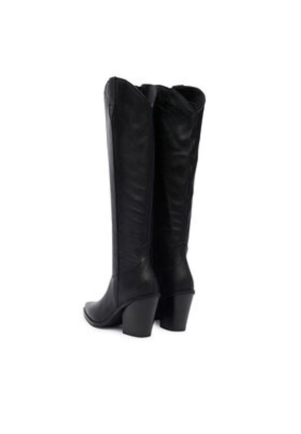 Aldo Kozaki Nevada 13672021 Czarny. Kolor: czarny. Materiał: skóra