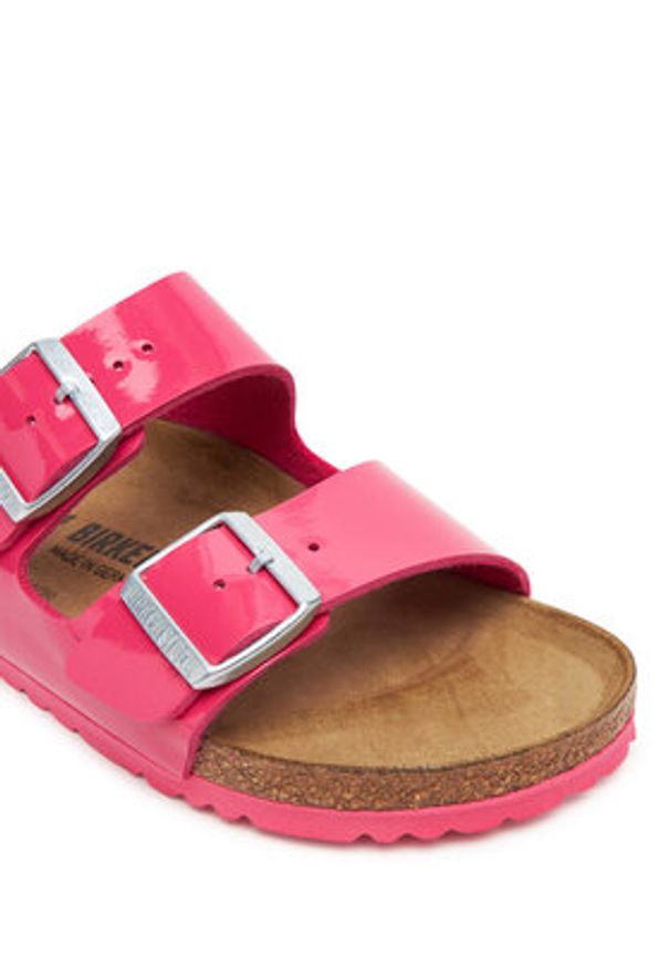 Birkenstock Klapki Arizona 1030798 Różowy. Kolor: różowy. Materiał: skóra