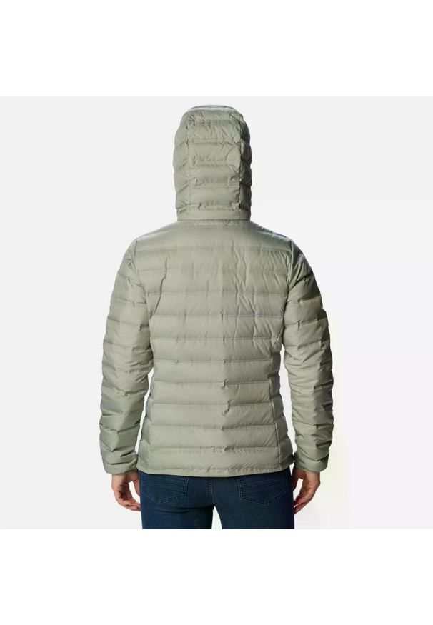 columbia - Kurtka COLUMBIA LAKE 22 II DOWN HOODED JA Zielony. Kolor: zielony. Materiał: syntetyk