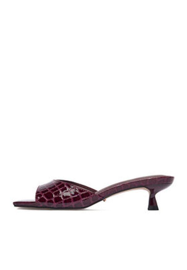 DeeZee Klapki CEO-TS6253-01 Bordowy. Kolor: czerwony. Materiał: materiał