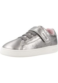 Geox - Buty GEOX B ECLYPER Srebrny. Kolor: szary. Materiał: syntetyk, tkanina. Sport: turystyka piesza