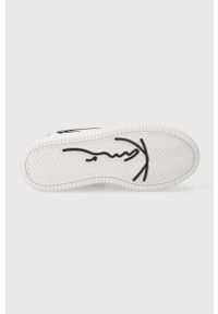 Karl Kani sneakersy 89 UP Logo kolor biały 1184032 KKFWW000258. Nosek buta: okrągły. Kolor: biały. Materiał: guma. Obcas: na platformie #5