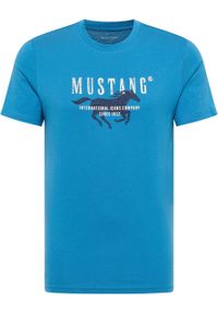 Męski T-Shirt Mustang Style Austin Sea of Belize 1016484 5444 #4