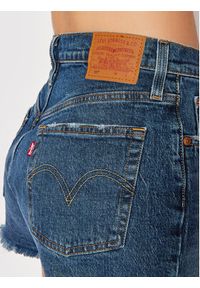 Levi's® Szorty jeansowe 501® 56327-0206 Granatowy Slim Fit. Kolor: niebieski. Materiał: jeans, bawełna #3