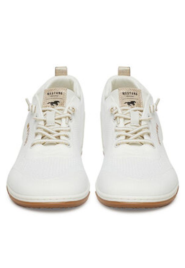 Mustang Sneakersy 1488-303 Biały. Kolor: biały. Materiał: materiał