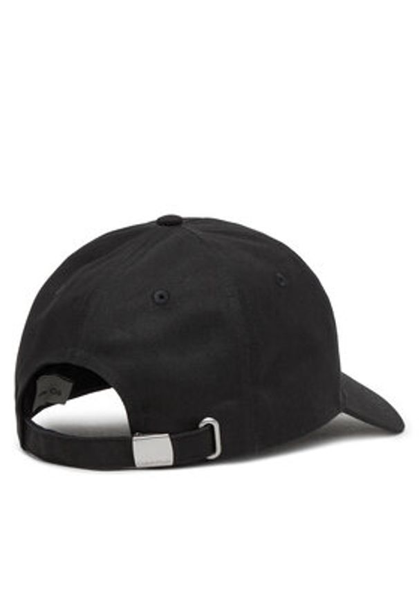 Calvin Klein Jeans Czapka z daszkiem LV04G5032G Czarny. Kolor: czarny. Materiał: materiał, bawełna