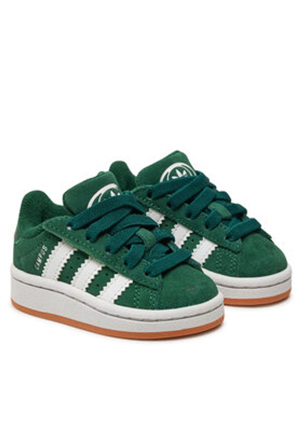 Adidas - adidas Sneakersy Campus 00s Cf El I JI4333 Zielony. Kolor: zielony. Materiał: skóra, zamsz. Model: Adidas Campus