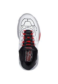skechers - Adidasy Skechers Skech-bots-orbitron, Dzieci. Kolor: biały. Materiał: materiał, syntetyk