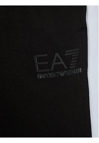EA7 Emporio Armani Spodnie dresowe 6RBP61 BJEXZ 1200 Czarny Regular Fit. Kolor: czarny. Materiał: bawełna