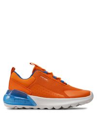 Geox Sneakersy J Activart Illuminus J45LYA 0149J C2008 D Pomarańczowy. Kolor: pomarańczowy. Materiał: mesh, materiał