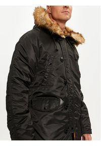 Alpha Industries Kurtka zimowa 103141 Czarny Regular Fit. Kolor: czarny. Materiał: syntetyk. Sezon: zima #3