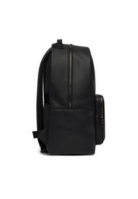 Calvin Klein Plecak Bold Ck Round Backpack LV04D3246G Czarny. Kolor: czarny. Materiał: skóra #5