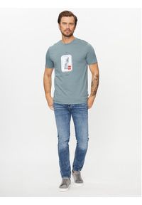BOSS - Boss T-Shirt Tefragile 50503535 Niebieski Regular Fit. Kolor: niebieski. Materiał: bawełna