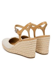 MICHAEL Michael Kors Espadryle Kenzie Wedge 40S6KZMS2D Écru. Kolor: kremowy. Materiał: materiał #3