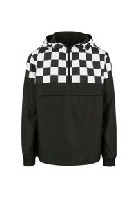 Urban Classics - Parka Urban Classic block pull over. Kolor: wielokolorowy, biały, czarny. Sezon: zima #1