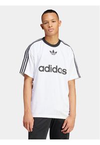 Adidas - adidas T-Shirt adicolor IM9459 Biały Loose Fit. Kolor: biały. Materiał: syntetyk #1