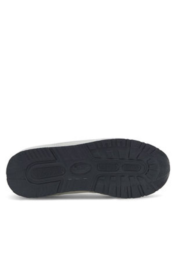 U.S. Polo Assn. Sneakersy NOBIK013 Białe złoto. Kolor: biały, wielokolorowy, złoty. Materiał: materiał