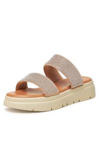 Clara Barson Klapki H3T9409-1 Beżowy. Kolor: beżowy. Materiał: materiał #3