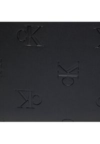 Calvin Klein Jeans Plecak Monogram Soft Campus K50K512023 Czarny. Kolor: czarny. Materiał: skóra
