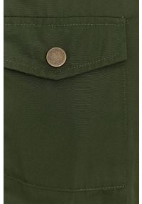 Guess Kurtka damska kolor zielony przejściowa. Okazja: na co dzień. Kolor: zielony. Materiał: tkanina. Wzór: gładki. Styl: casual #6
