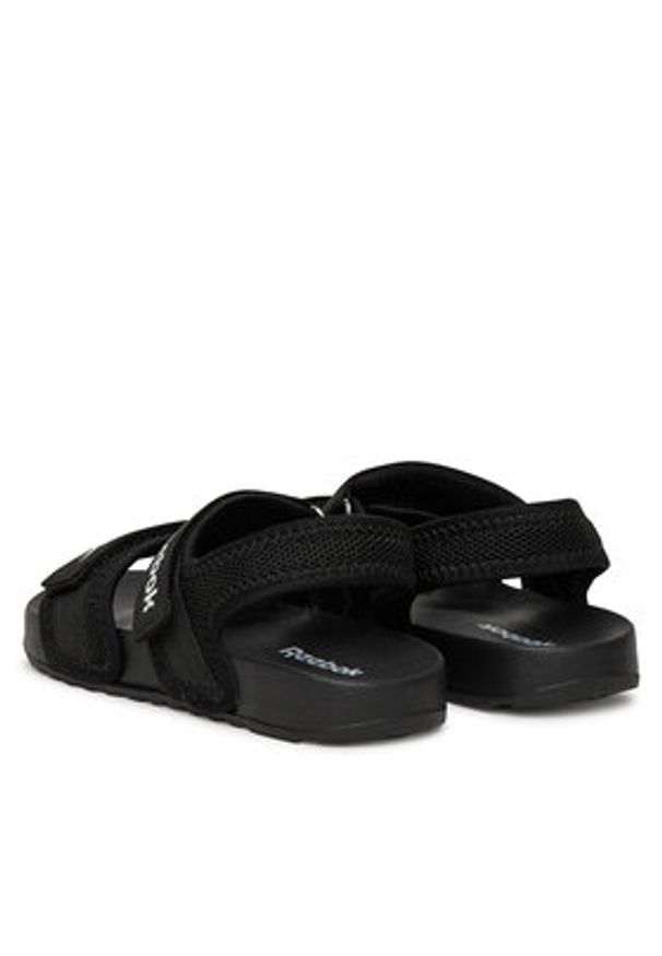 Reebok Sandały CP50-26023(IV) Czarny. Kolor: czarny. Materiał: materiał