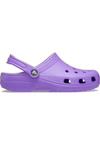 Klapki dla dorosłych Crocs Classic. Kolor: fioletowy. Materiał: materiał, syntetyk