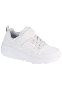 skechers - Buty sportowe Sneakersy dziewczęce, Uno Lite - Echo Surge. Kolor: biały. Materiał: tkanina, syntetyk. Model: Skechers Sport. Sport: turystyka piesza