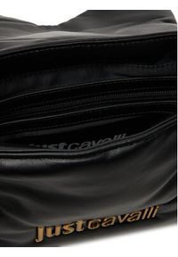 Just Cavalli Torebka 79RA4BD1 ZS748 Czarny. Kolor: czarny. Materiał: skórzane