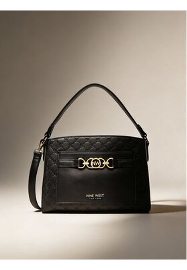 Nine West Torebka CEO-LUNA-III-H242046 Czarny. Kolor: czarny