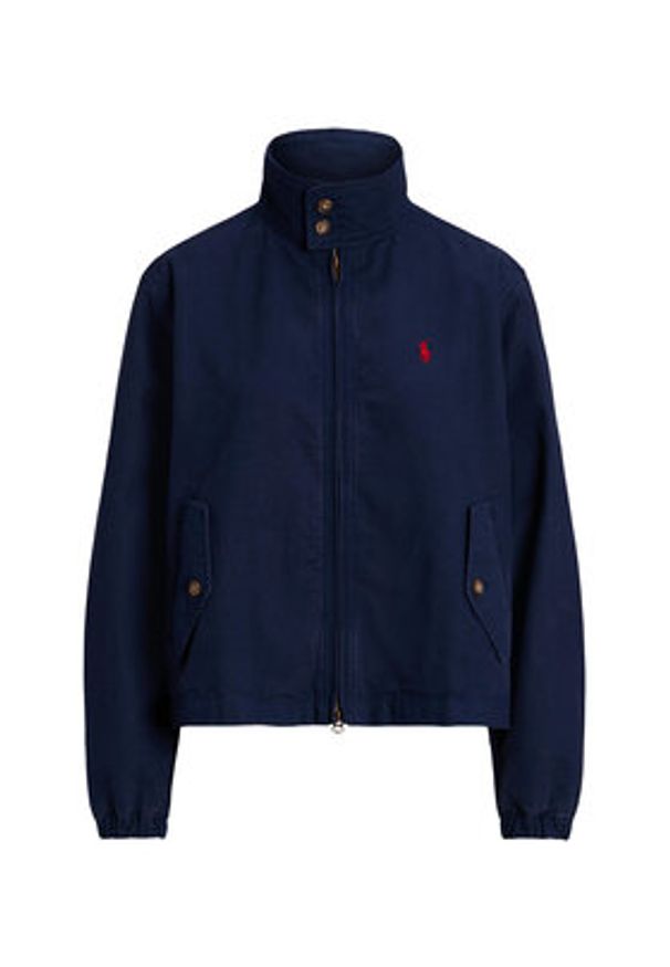 Polo Ralph Lauren Kurtka przejściowa 211936442004 Granatowy Straight Fit. Typ kołnierza: polo. Kolor: niebieski. Materiał: bawełna