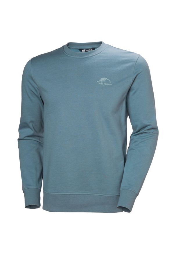 Bluza Helly Hansen Nord Graphic Crew. Kolor: niebieski