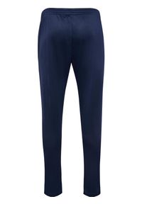 Spodnie do biegania Hummel Essential. Kolor: niebieski. Materiał: dresówka. Sport: fitness, piłka nożna #2