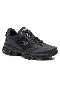 skechers - Skechers Sneakersy Vigor 3.0 237145/BBK Czarny. Kolor: czarny. Materiał: skóra #7