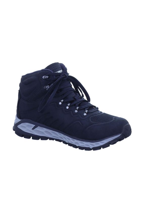 Buty trekkingowe damskie MEINDL Korfu Walker Lady Mid. Kolor: niebieski. Styl: sportowy