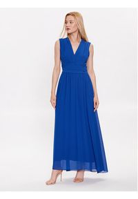 Rinascimento Sukienka wieczorowa CFC0114421003 Niebieski Regular Fit. Kolor: niebieski. Materiał: syntetyk. Styl: wizytowy #3
