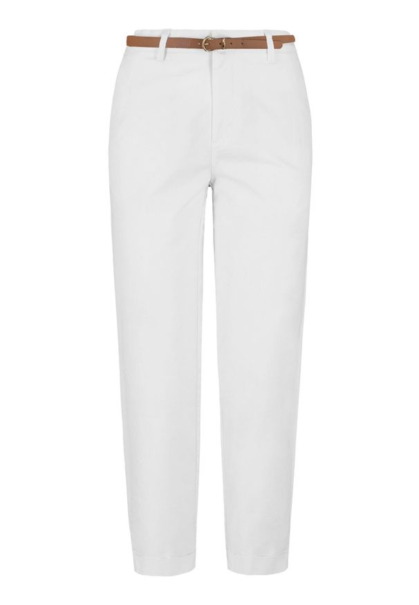 Volcano - Bawełniane spodnie R-LANA. Stan: standardowy. Materiał: bawełna. Styl: klasyczny