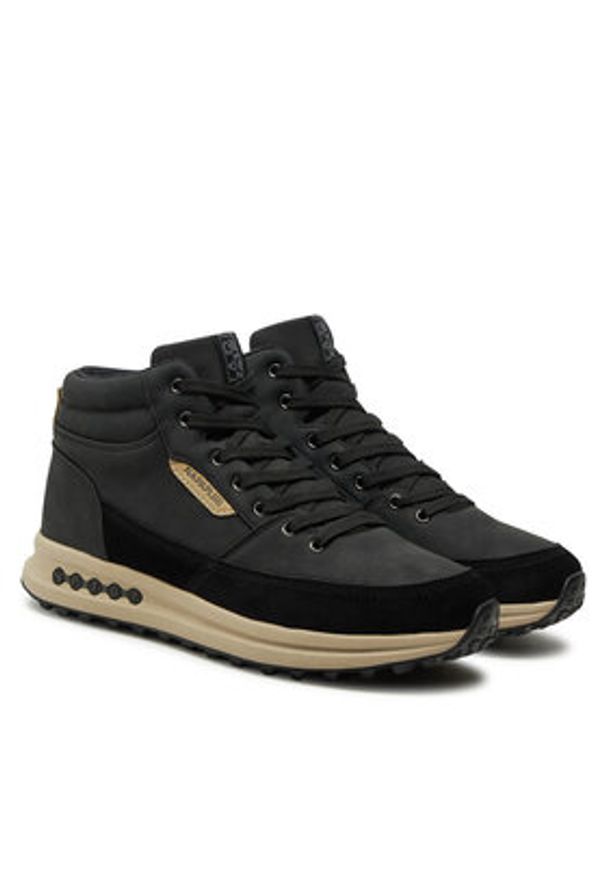 Napapijri Sneakersy Slate NP0A4IJO Czarny. Kolor: czarny. Materiał: materiał