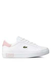 Sneakersy Lacoste. Kolor: biały