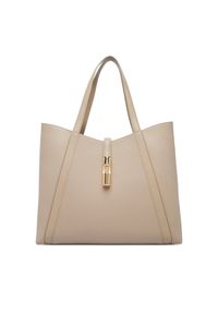 Furla Torebka Goccia L WB01788 BX3353 KH 4488S Beżowy. Kolor: beżowy. Materiał: skórzane #1