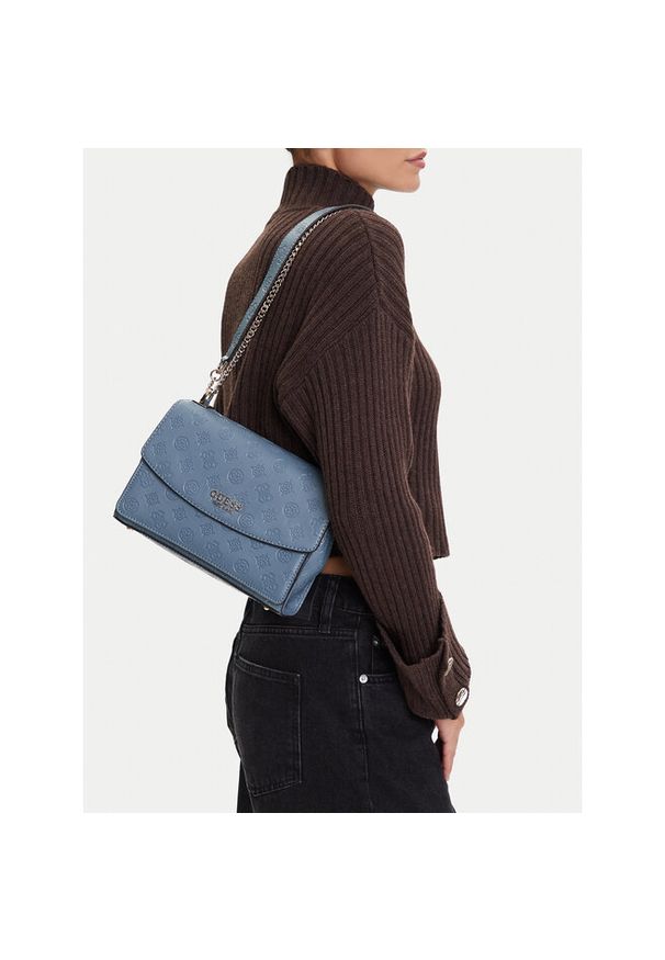 Torebka Guess. Kolor: niebieski