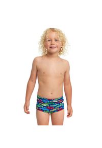 FUNKY TRUNKS - Kąpielówki spodenki na basen chłopięce Funky Trunks Car. Kolor: niebieski #1