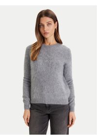 ViCOLO Sweter 22066F Szary Regular Fit. Kolor: szary. Materiał: kaszmir