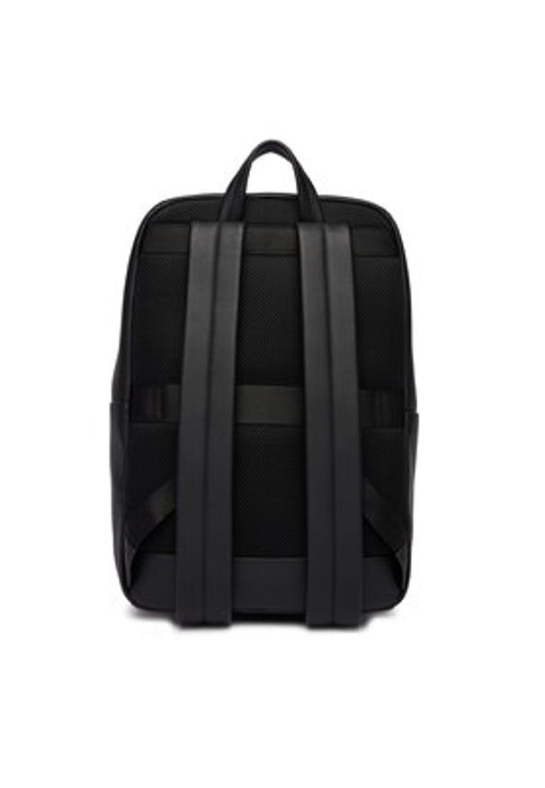 TOMMY HILFIGER - Tommy Hilfiger Plecak Th Modern Backpack AM0AM13982 Czarny. Kolor: czarny. Materiał: skóra