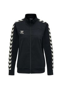 Bluza damska Hummel zip Lmove Classic. Kolor: czarny. Sezon: zima. Sport: fitness