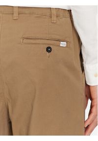 Selected Homme Spodnie materiałowe X-Miles 16085174 Brązowy Slim Tapered Fit. Kolor: brązowy. Materiał: bawełna #4
