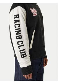 TOMMY HILFIGER - Tommy Hilfiger Kurtka bomber MW0MW42581 Czarny Regular Fit. Kolor: czarny. Materiał: wełna #2