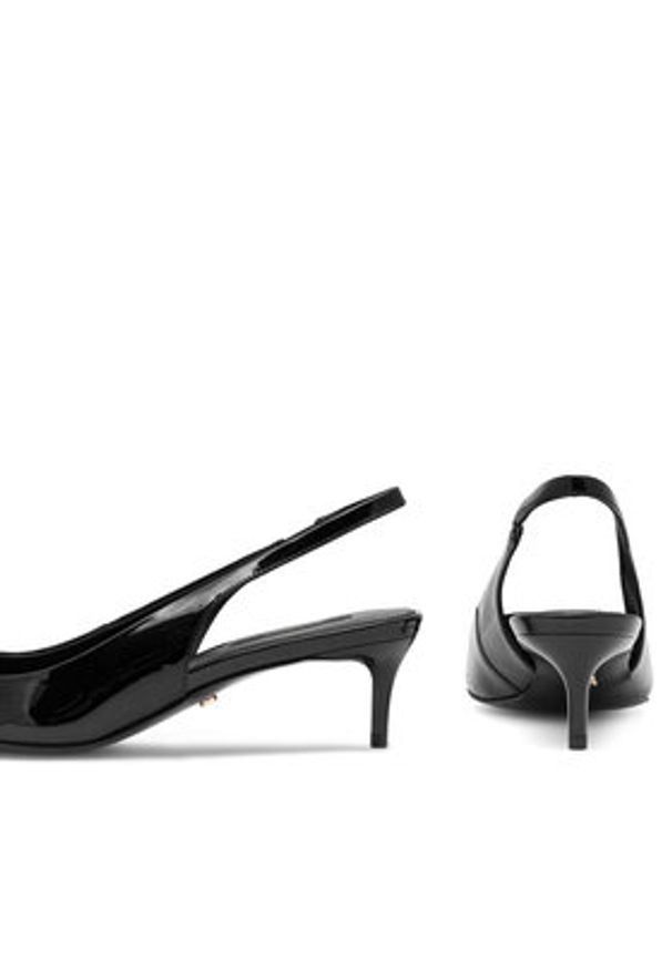 Gino Rossi Czółenka SIENA-V1569-6403-1 Czarny. Kolor: czarny. Materiał: skóra, lakier